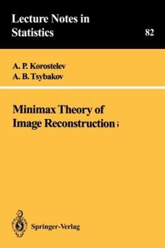 Paperback Minimax Theory of Image Reconstruction Book