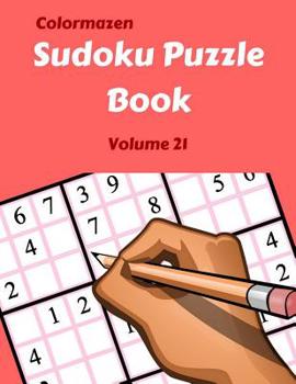 Paperback Sudoku Puzzle Book Volume 21: 200 Puzzles Book