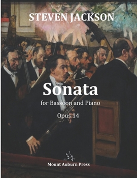 Paperback Sonata for Bassoon and Piano, opus 14 Book