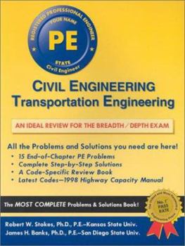 Paperback Civil Engineering: Transportation Engineering Book