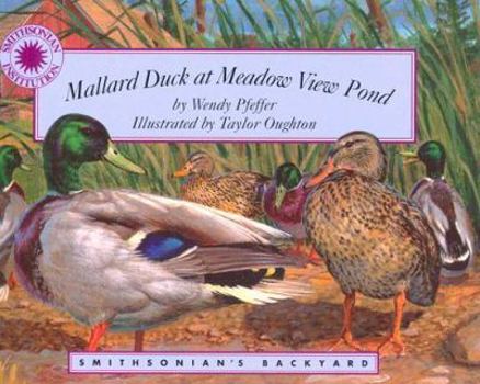 Hardcover Mallard Duck at Meadow View Pond Book