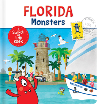 Board book Florida Monsters: A Search and Find Book