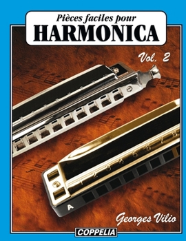 Paperback 20 pièces faciles pour Harmonica vol. 2 [French] Book