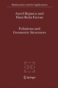 Hardcover Foliations and Geometric Structures Book