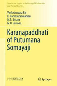 Hardcover Kara&#7751;apaddhati of Putumana Somay&#257;j&#299; Book