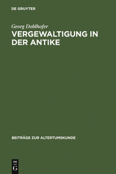 Hardcover Vergewaltigung in der Antike [German] Book
