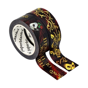 Misc. Masked Melody Washi Tape, Andrew Lloyd Webber Collection by Paperblanks (Phantom of the Opera) Book