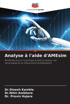 Paperback Analyse à l'aide d'AMEsim [French] Book