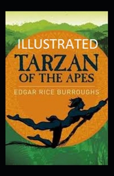 Paperback Tarzan of the Apes Illustrated Book