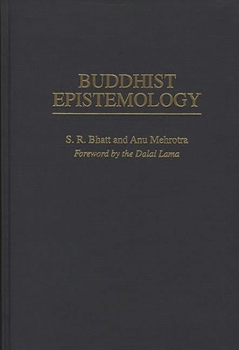 Hardcover Buddhist Epistemology Book