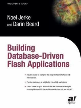 Paperback Building Database Driven Flash Applications Book
