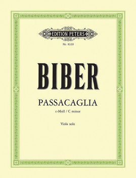 Paperback Passacaglia from Mystery Sonatas (Transcribed for Viola): Sheet Book