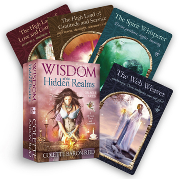 Cards Wisdom of the Hidden Realms Oracle Cards: A 44-Card Deck and Guidebook for Spiritual Guidance, Peace, Happiness, and Prosp Erity [With Booklet] Book