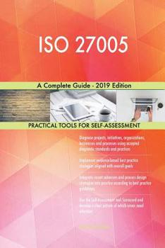 Paperback ISO 27005 A Complete Guide - 2019 Edition Book