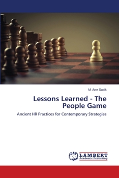 Paperback Lessons Learned - The People Game Book