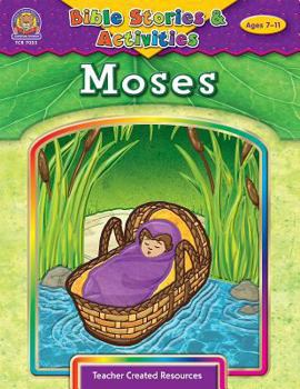 Paperback Bible Stories & Activities: Moses Book