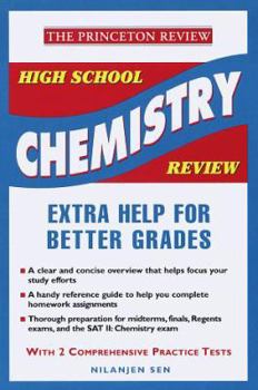 Paperback High School Chemistry Review Book