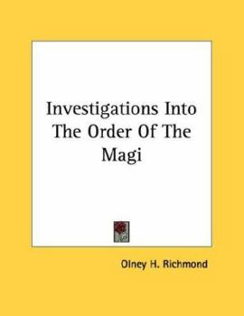 Paperback Investigations Into The Order Of The Magi Book