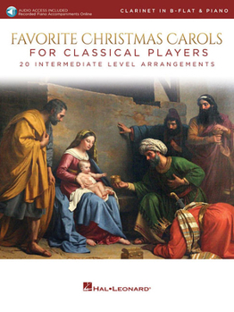 Paperback Favorite Christmas Carols for Classical Players with Online Audio of Piano Accompaniments Book