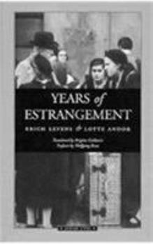 Years of Estrangement - Book  of the Jewish Lives