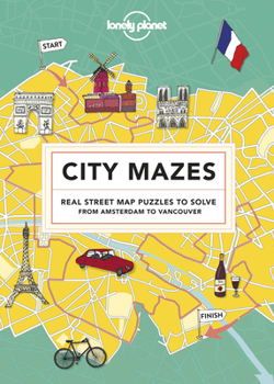 Hardcover Lonely Planet City Mazes 1 Book