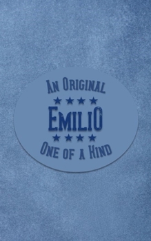 Paperback Emilio: Personalized Writing Journal for Men Book
