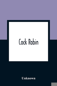 Paperback Cock Robin Book