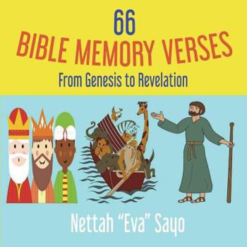 Paperback 66 Bible Memory Verses: From Genesis to Revelation Book