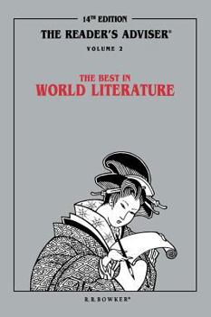 Hardcover Reader's Adviser: Vol.2 the Best in World Literature Book