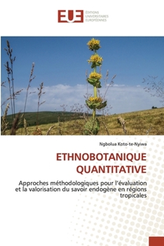 Paperback Ethnobotanique Quantitative [French] Book