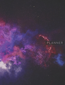 Planner: Astronomy Space Abstract Galaxy 2 Year Monthly Planner with Note Pages (24 Months) | Jan 2020 - Dec 2021 | Month Planning | Appointment ... | Plan Each Day, Set Goals & Get Stuff Done