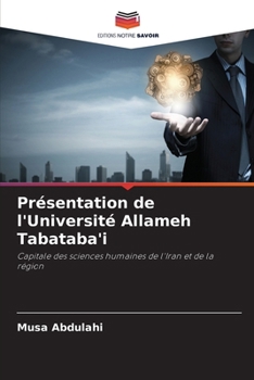 Paperback Présentation de l'Université Allameh Tabataba'i [French] Book