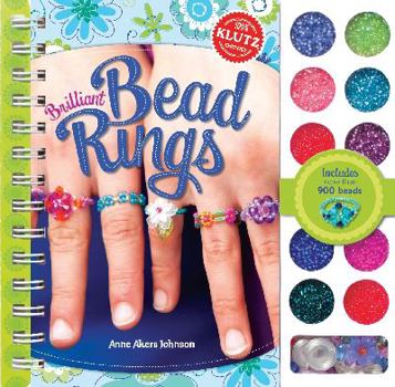 Spiral-bound Brilliant Bead Rings [With Beads] Book
