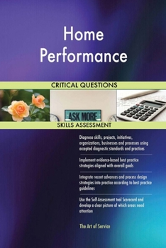 Paperback Home Performance Critical Questions Skills Assessment Book