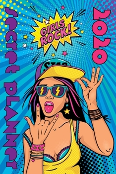 Paperback 2020 Secret Planner: Girls Rock! Book