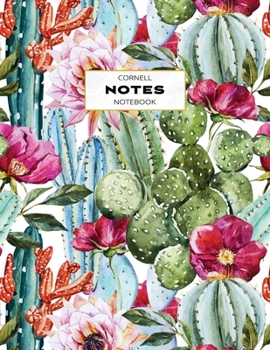 Cornell Notes Notebook : Note Taking with College Ruled Lines, Index and Numbered Pages, Cactus