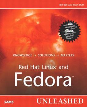 Paperback Red Hat Linux Fedora Unleashed Book