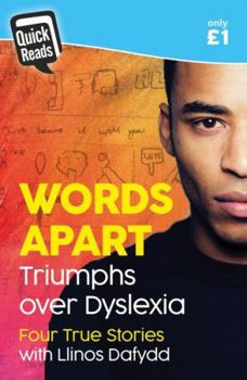 Paperback Quick Reads: Words Apart - Triumphs over Dyslexia Book