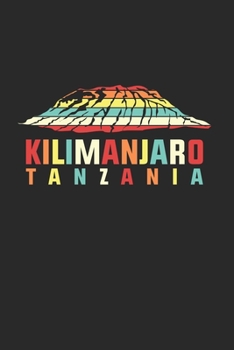 Paperback Kilimanjaro Notebook: Diary Journal 6x9 inches with 120 Dot Grid Pages Book