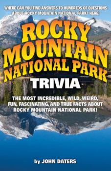 Paperback Rocky Mountain National Park Trivia Book