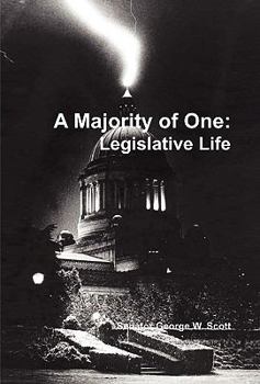 Hardcover Majority of One: Legislatve Life Book