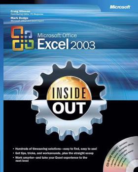 Paperback Microsofta Office Excel 2003 Inside Out [With CDROM] Book