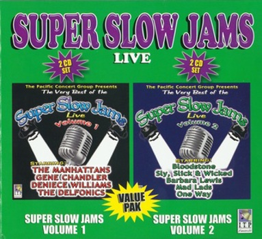 Music - CD Super Slow Jams Live Vol. 1 & 2 Book