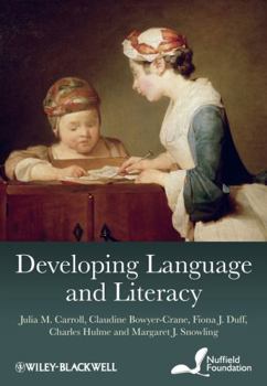 Paperback Developing Language and Literacy: Effective Intervention in the Early Years Book