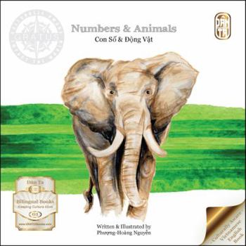 Perfect Paperback GRATUS Children’s Picture Books - Teaches Numbers, Animals, Animal Sounds, Colors & Shapes. Can be read in English or Vietnamese. Bilingual text is perfect for both home and classroom libraries [Vietnamese] Book
