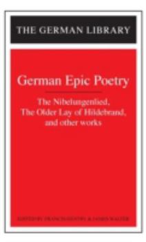 German Epic Poetry (German Library)