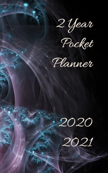 Paperback 2 Year Pocket Planner: Address/Phone Book, Emergency Numbers, Yearly/Weekly Overview, Notes Book