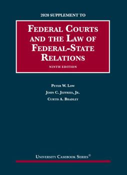 Paperback Federal Courts and the Law of Federal-State Relations, 9th, 2020 Supplement (University Casebook Series) Book