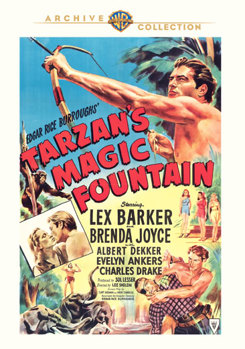 DVD Tarzan's Magic Fountain Book