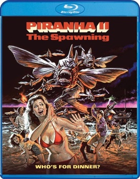 Blu-ray Piranha II: The Spawning Book